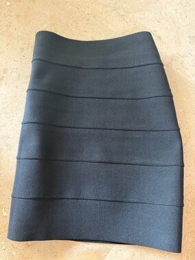 Pleasure Doing Business Black Bandage Pencil Skirt